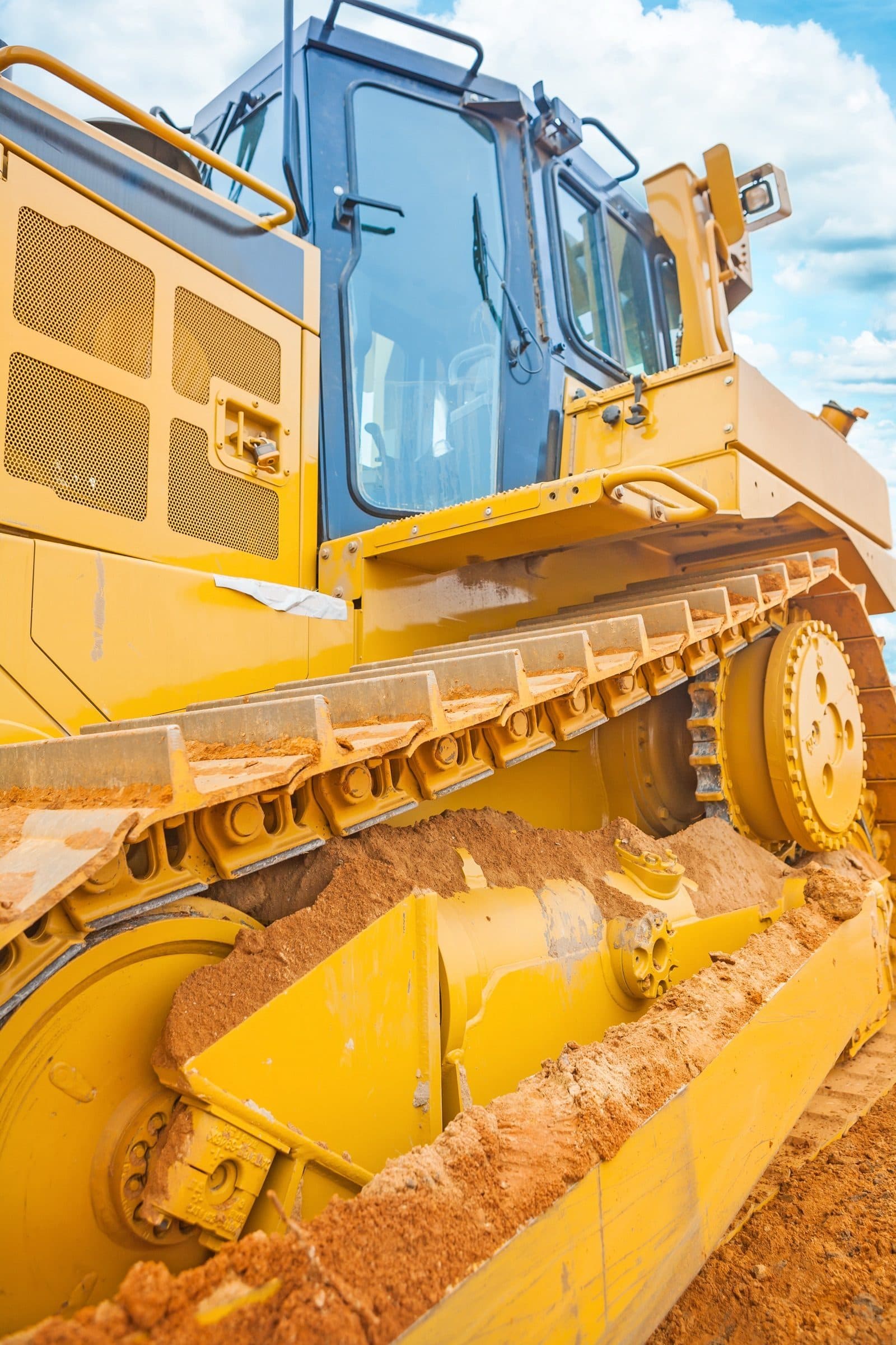 Bulldozer in detail
